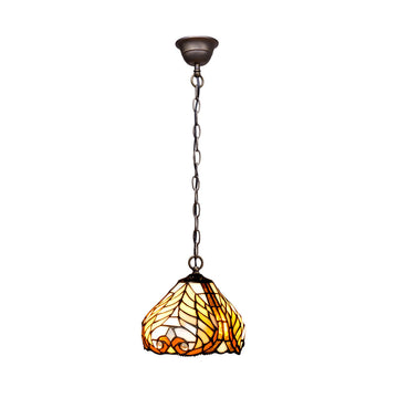 Suspension Viro Dalí Ambre Fer 60 W 20 x 125 x 20 cm