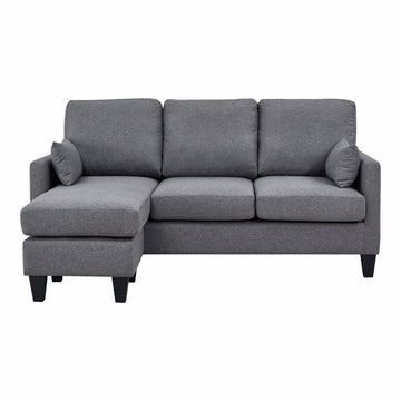 Canapé Convertible Astan Hogar Chaise Lounge Gris